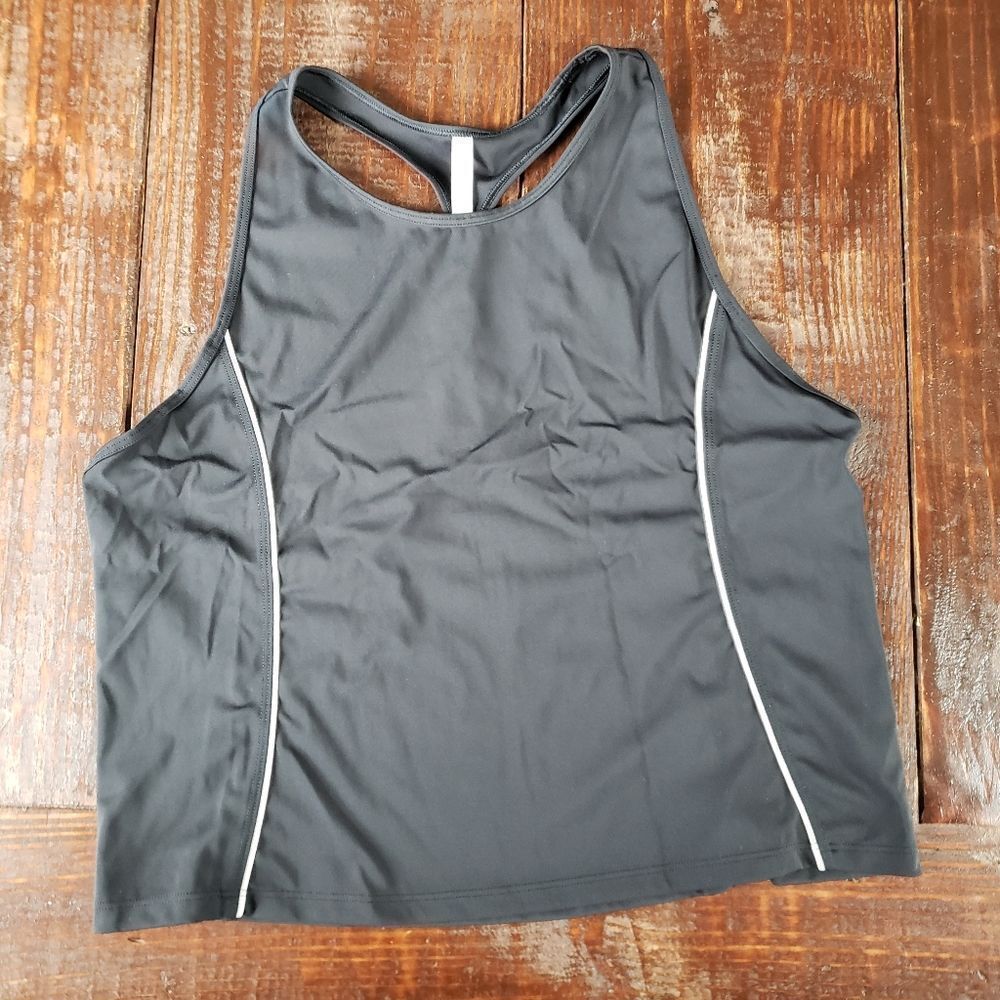 Athleta Cropped Tank, XL, black